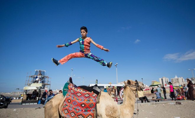 gaza’s‘spiderman’contortionistentersrecordbooks